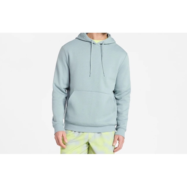 Athletic Works Hoodie Men Large Pebblestone Pullover Fleece Sweatshirt New